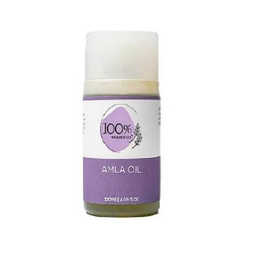 100% Wellness Natural Amla Oil - 120ml
