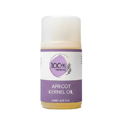 100% Wellness Natural Apricot Kernel Oil - 120ml