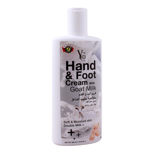 YC Hand & Foot Cream With Goat Milk, 200ml