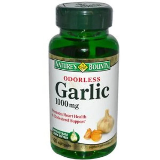 Nature’s Bounty Garlic 1,000mg 100 Rapid Release Softgels