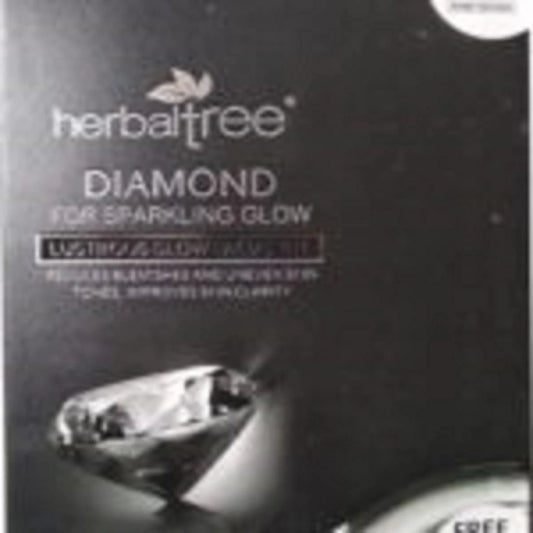 HERBAL TREE DIAMOND FACEIAL KITFOR SPARKLING GLOW LUSTROUS GLOW 140 g