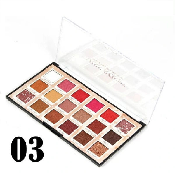 18 color eye palette