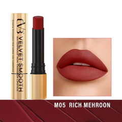 CVB Velvet Smooth Waterproof Non Transfer Lipstick C166
