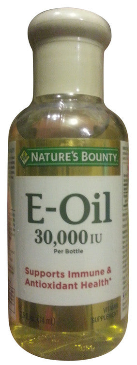 Natures Bounty Vitamin E-Oil 30,000 IU (Topical or Oral) - 2.5 fl. oz. Liquid