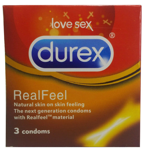 Durex Love Real Feel Condoms 3 Pieces