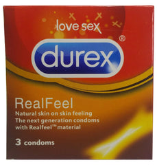 Durex Love Real Feel Condoms 3 Pieces