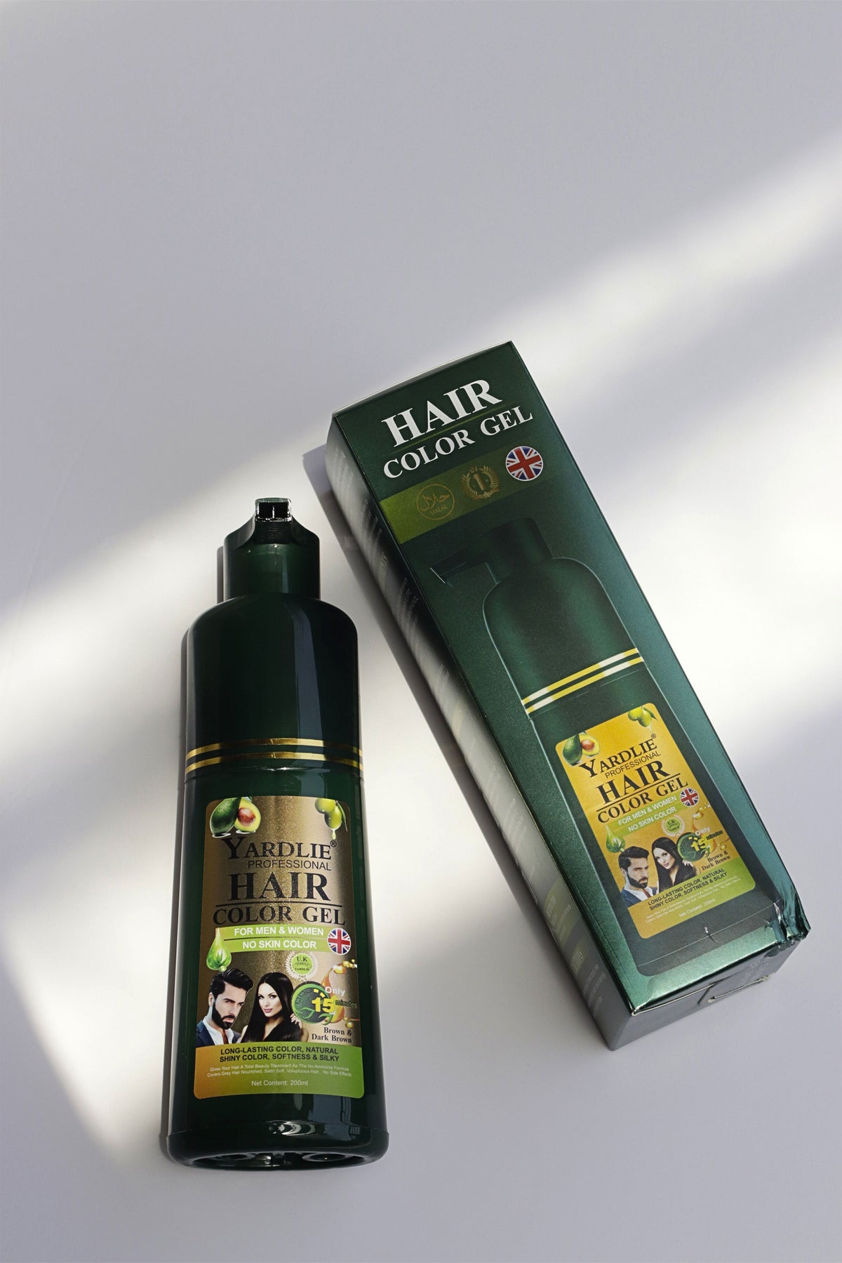 Yardlie Hair Color Gel | Dark Brown | Yardlie | 200ml |
