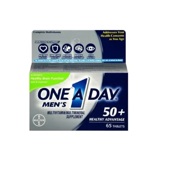 One A Day Men's Multivitamin 50+ Healthy Advantage Tablets