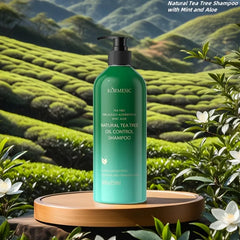 Kormesic Natural Tea Tree Oil Control Nourishing and Clean Hair Shampoo - 500ml