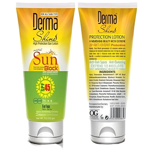 Derma Shine Sun Block SPF 45 200 mg