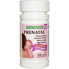 Nature’s Bounty Prenatal Vitamins &amp; Minerals 60 Tablets