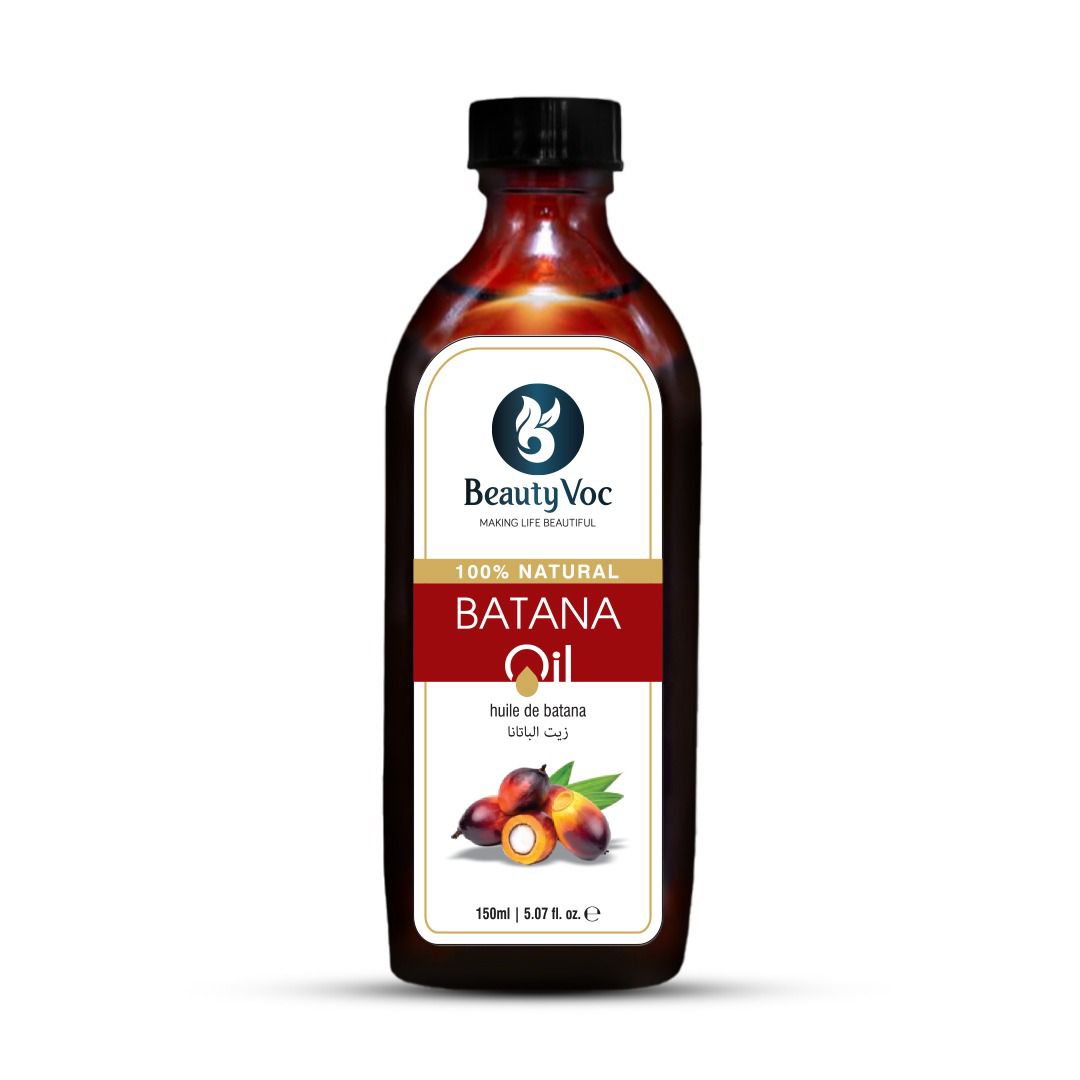 BeautyVoc Pure Batana Oil 150 ml - Pure & undiluted | For Skin, Hair & Aromatherapy