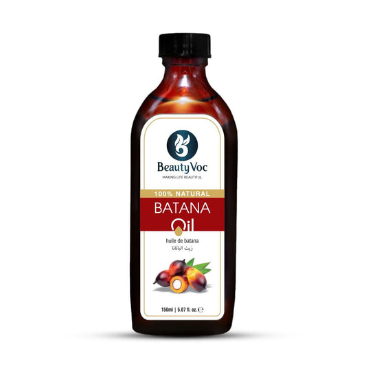 BeautyVoc Pure Batana Oil 150 ml - Pure & undiluted | For Skin, Hair & Aromatherapy
