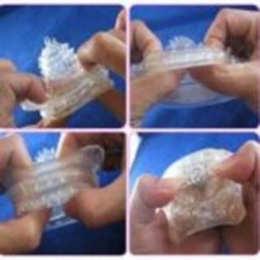 Crystal Flexible Silicone Reusable Condom