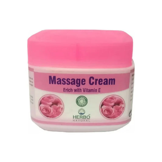 Herbo Natural Massage Cream Enrich with Vitamin E