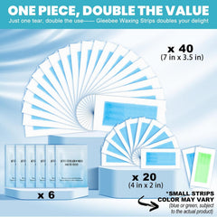 Tv Parlour Body Waxing Strips - 20 Strips