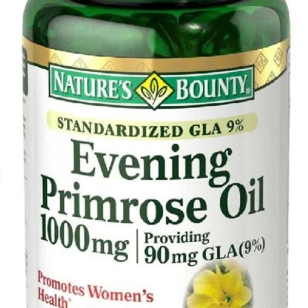 Natures Bounty Evening Primrose Oil 1000mg - 60 Softgels