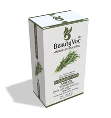 BeautyVoc Rosemary Mint Treatment Oil with Biotin 50 ml | Non-Greasy | Cold-Pressed Oil for Hair Growth, Scalp Health & Strengthening Roots