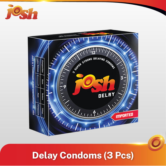 Josh Super Strong Delaying Condoms 3 Pieces