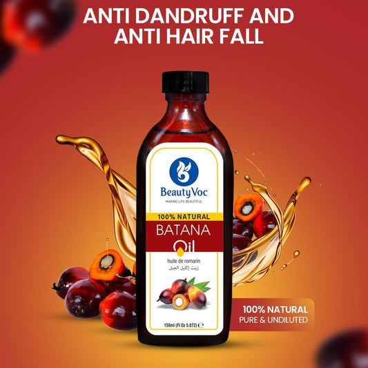 BeautyVoc Pure Batana Oil 150 ml - Pure & undiluted | For Skin, Hair & Aromatherapy