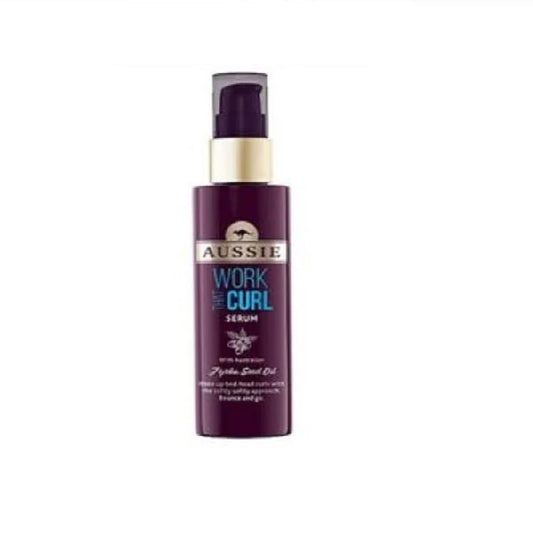 AUSSIE WORK CURL HAIR SERUM 75ML