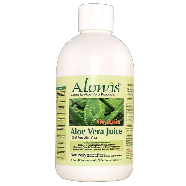 Alowis Organic Whole Leaf Aloe Vera Juice 500 ML