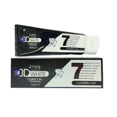 Amrij 3D White Charcoal Toothpaste 100 ML