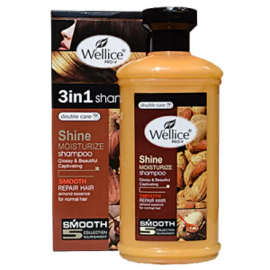 Shampoo for hair Wellice Almonds for colored 400 ml