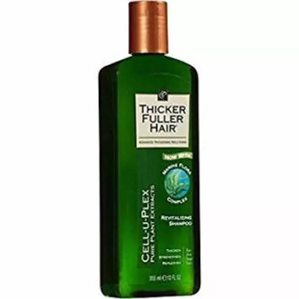 Zero Frizz Thicker Fuller Hair Damaged Hair Shampoo for Women, 354 ml