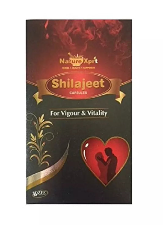 Nature Xpert Shilajit Capsules For Vigour & Vitality - 20 nos.