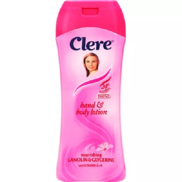 Clere Hand & Body Lotion Vitamin E & A 400ml