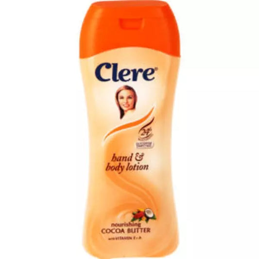 Clere Hand & Body Lotion Cocoa Butter 400ml