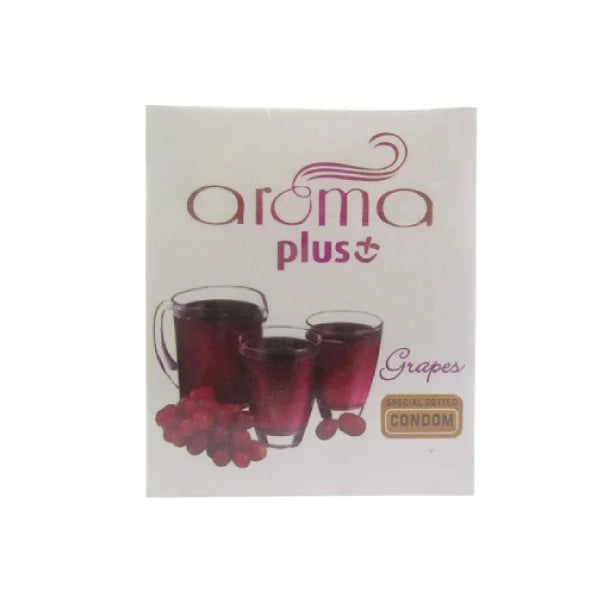 Aroma Plus Grapes Special Dotted Condom 3 Piece online in Pakistan on Manmohni