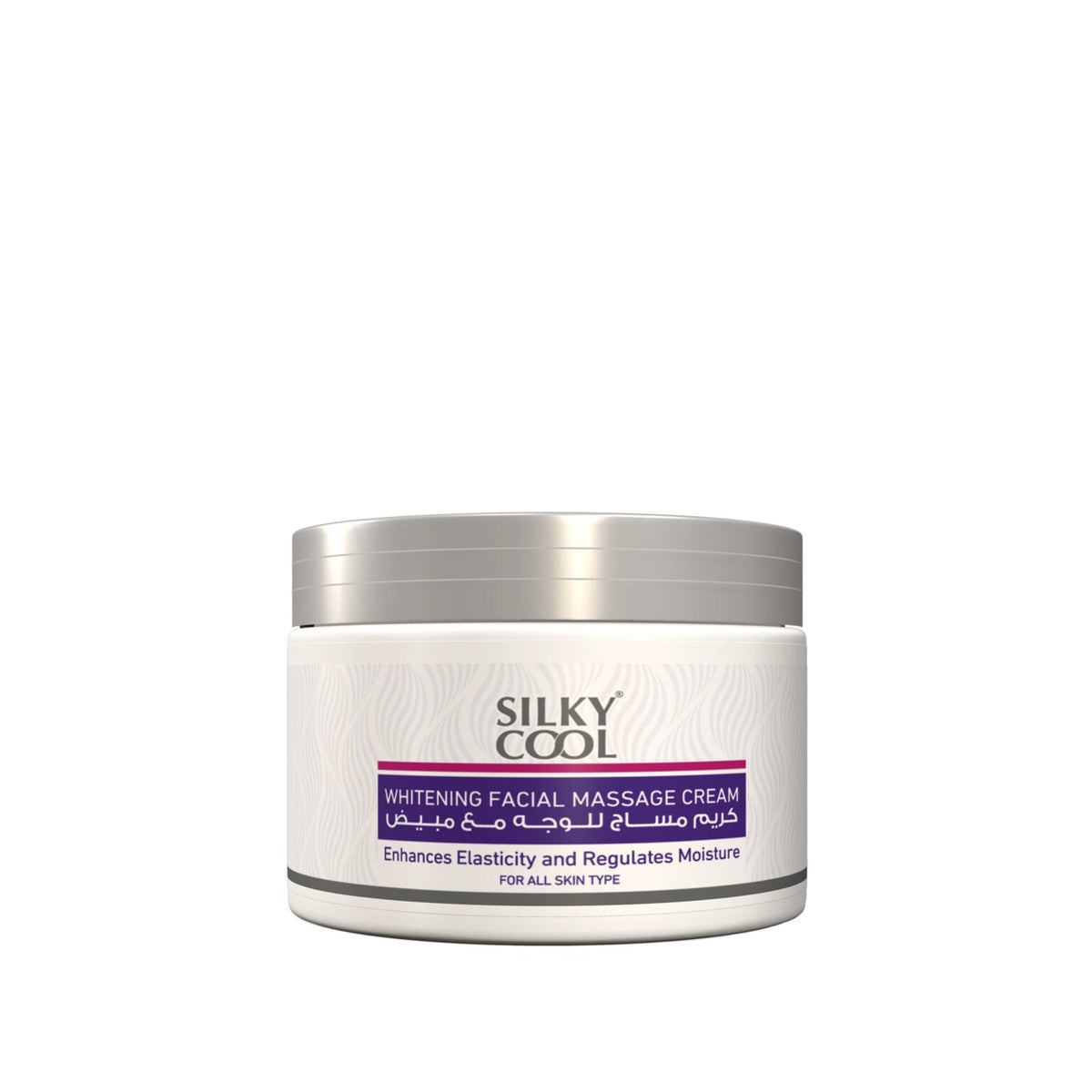 Silky Cool Whitening Facial Massage Cream 350 ML