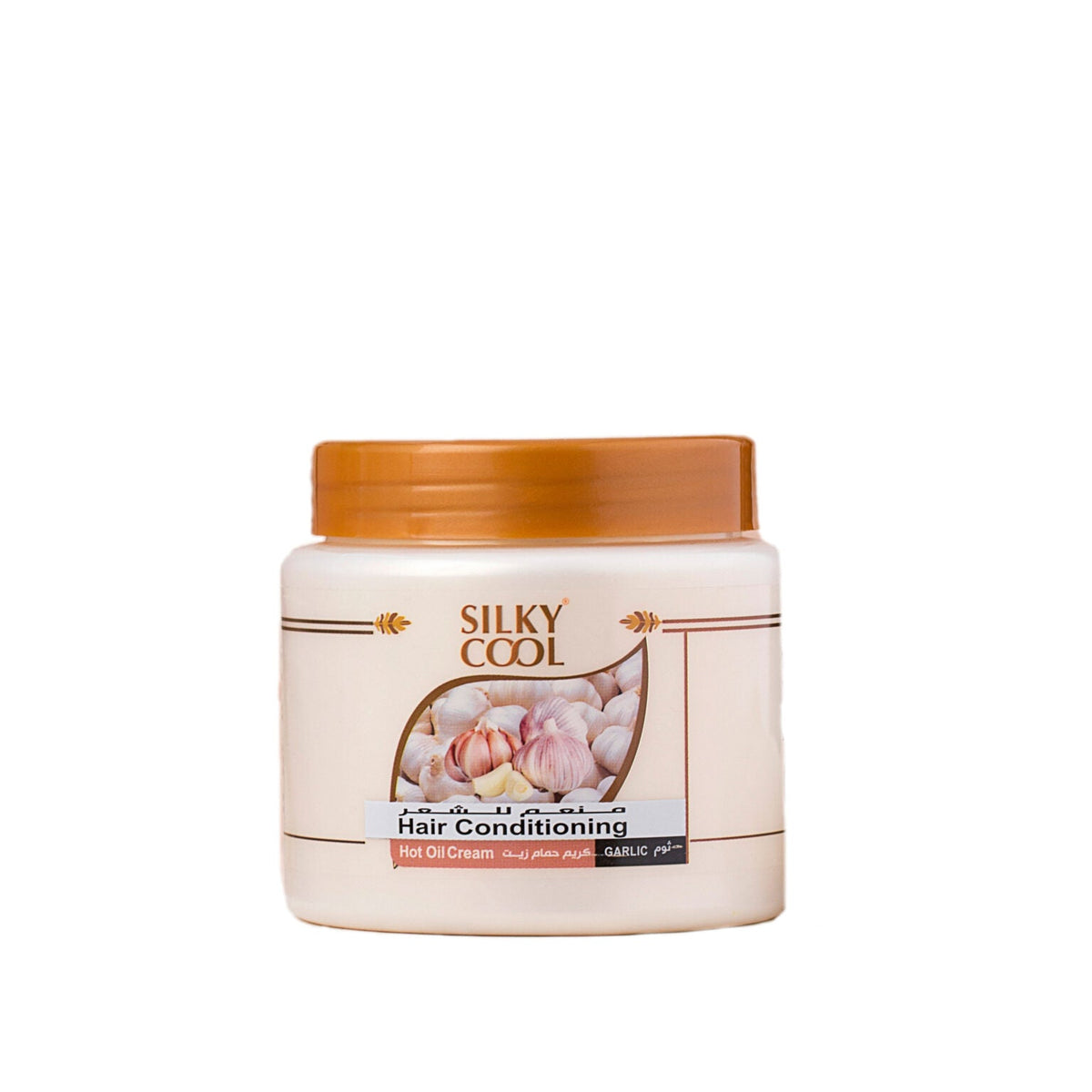 Silky Cool Hot Oil Cream Garlic 500 ML