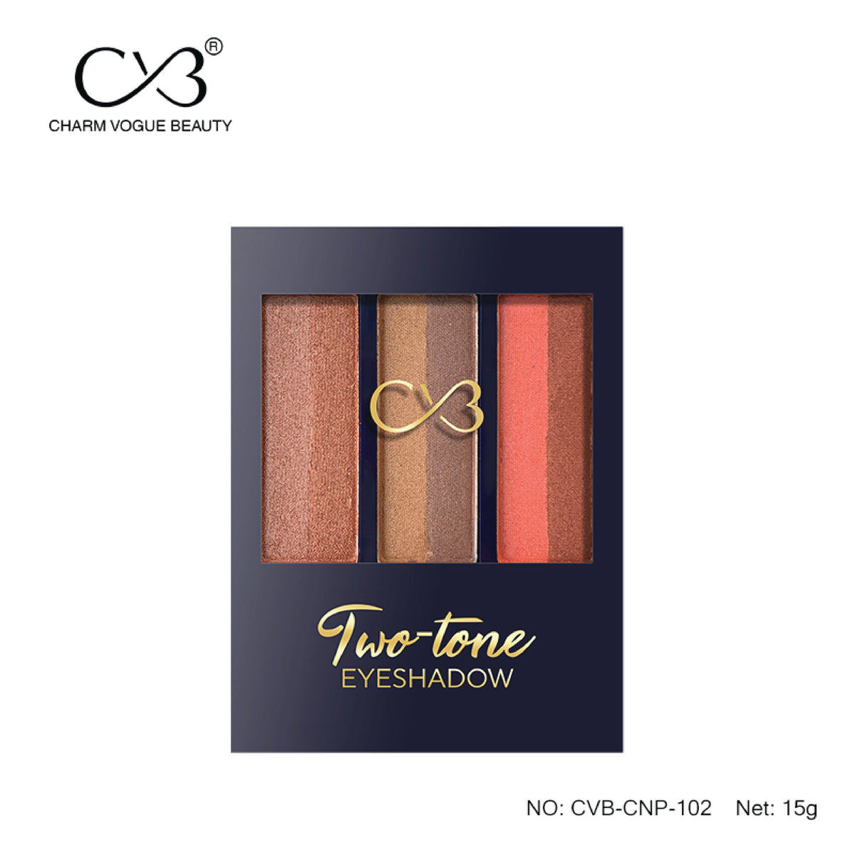 CVB Two Tone Eyeshadow Kit BUY1 GET1 FREE