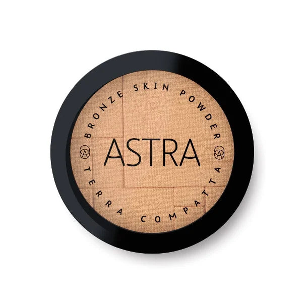 Astra Makeup Bronze Skin Powder Compact Bronzer 9g