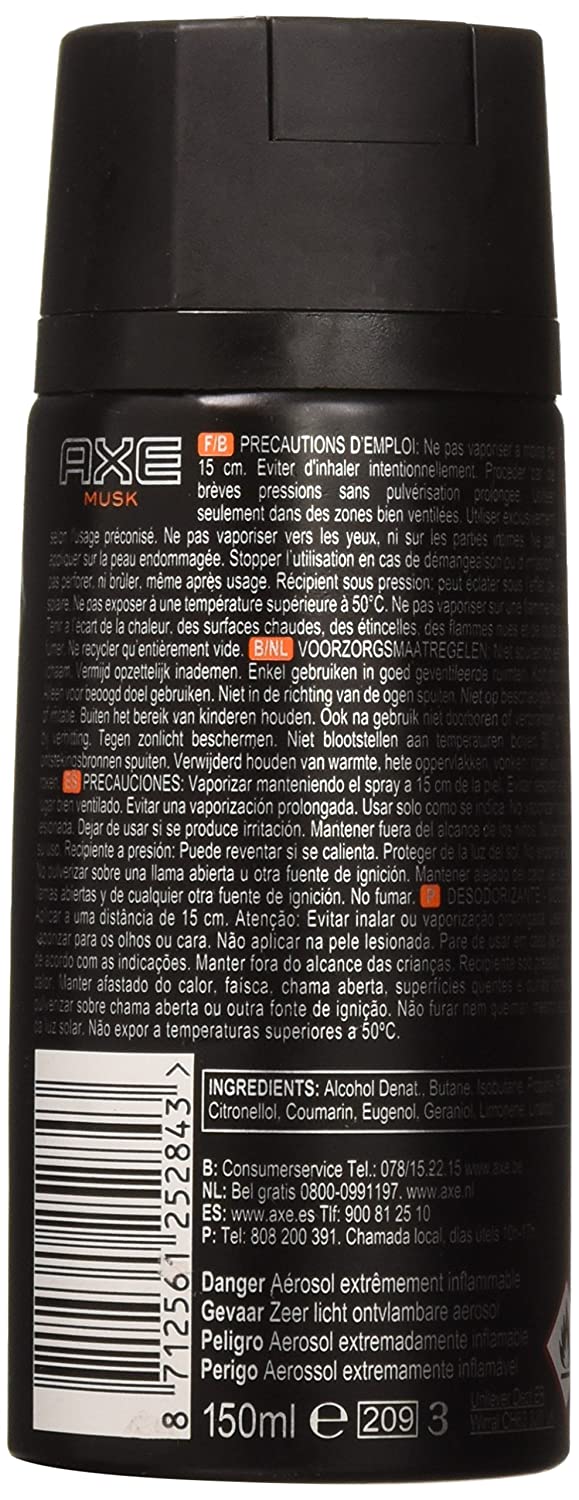 Axe Musk Deodrant Spray 150ML Online in Pakistan on Manmohni 1