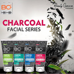 BC+ Charcoal Facial Kit for Oily Skin 120ML