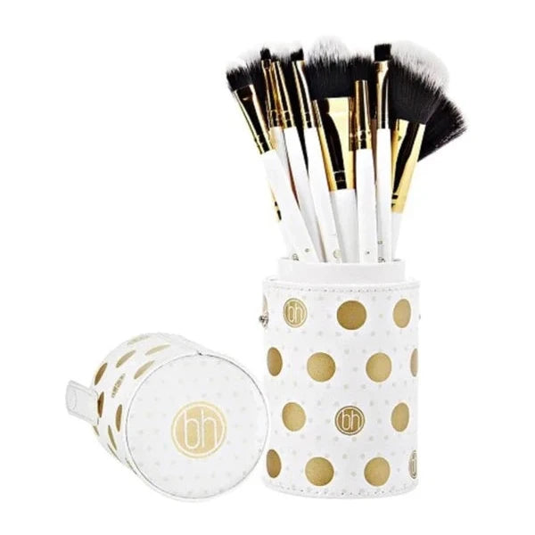 BH Cosmetics Dot Collection 11 Pcs Brush Set – White