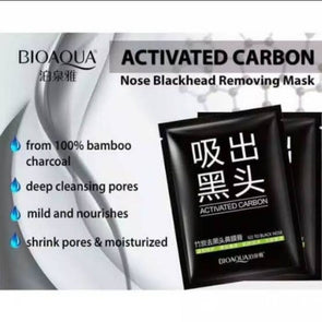 BIOAQUA Activated Carbon Nose Blackhead Remover Mask 10Pcs