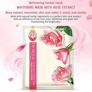 BIOAQUA Pack of 3 Natural Moisturizing Facial Sheet Mask