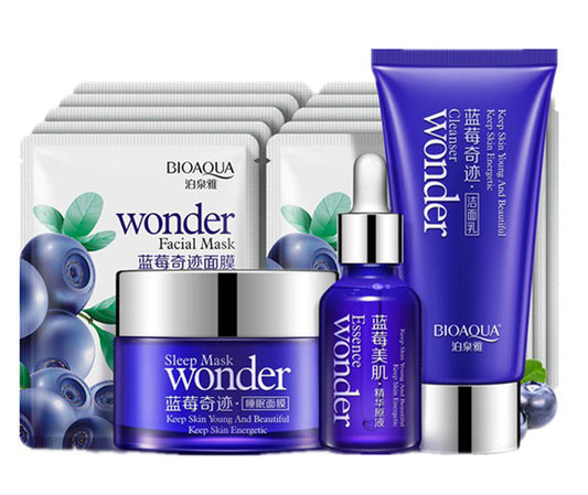 BIOAQUA [4 in 1] Blueberry Wonder Whitening Skincare Series