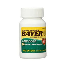 Bayer Aspirin Regiment Bayer Low Dose 81mg