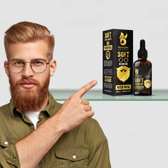 BeautyVoc Beard Oil with Musk 50ml - Beard grooming oil, beard softening oil, beard growth oil for men