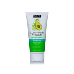 Beauty Formulas Cucumber & Avocado Facial Scrub Refreshing 150ml