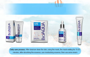 BioAqua 4 Pcs Skincare Products set for Acne Treatment