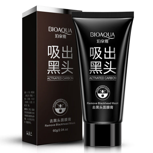 Bioaqua Black Suction Activated Carbon Remove Blackhead Mask (BQY88478)