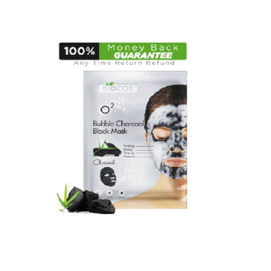 Biocos Bubble Charcoal Black Mask