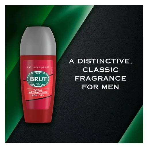 Brut Total Attraction Anti-Perspirant Roll On 50 ML